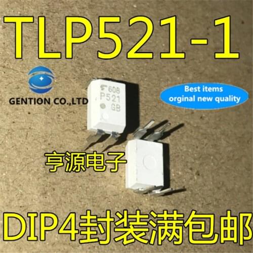 50Pcs TLP521-1GB TLP521-1 P521 DIP-4 Optocoupler chip in stock 100% new and original