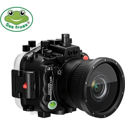 Seafrogs Diving Housing Case For Sony α1 With 27-80mm Lens IPX8 Waterproof Camera Rubber Cover Box For Diving-depth 40m/130ft