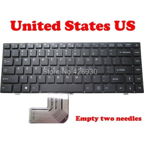 Laptop Keyboard For Teclast F7 14.1' RU PRIDE-K2381 343000041 Russian RU English US French FR NO Frame