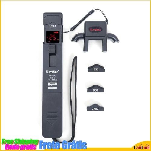 KomShine KFI-35 Optical Fiber Identifier Equal to FI60 OFI400C for 250um 900um 2mm 3mm Optical 270Hz 1KHz 2KHz 1310nm 1550nm