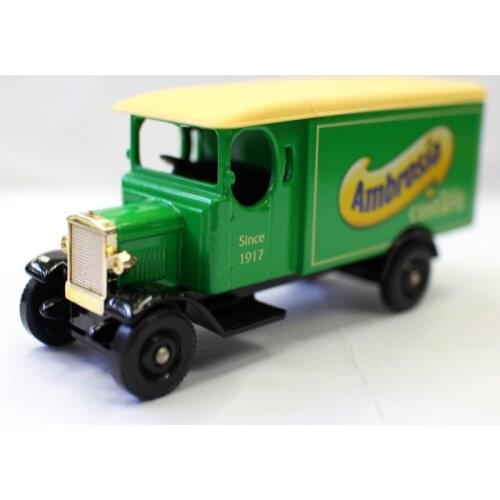 Diecast 1/64 Alloy Simulation Toy Car Model Morris Van 1931 Transporter Classic Car Collection Display Brand New Birthday Gift