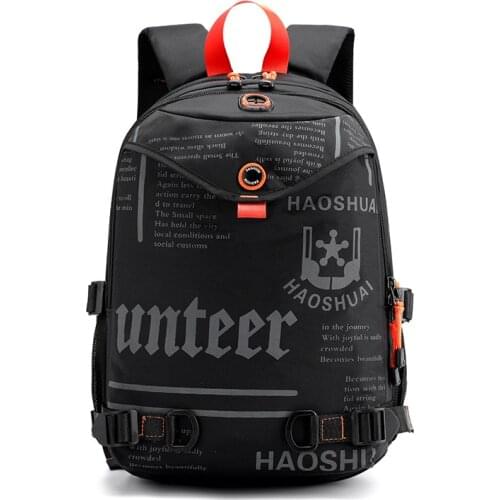 Men Nylon Backpack Rucksack Knapsack Satchel School Bag Travel Military Fashion Male Book Bags Daypack