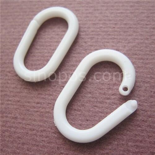 Plastic Oval Snap Ring 22mm, cards book split binding ring, collection key chain, pos loop binder hanging connect posters signs