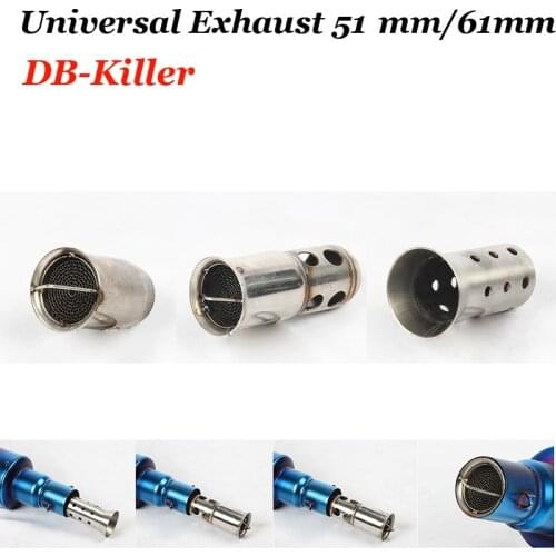 Slip Universal DB Killer 51mm For YAMAHA Yoshimura Exhaust Motorcycle Flow Moto Muffler Silencer Noise Sound Catalyst Eliminator