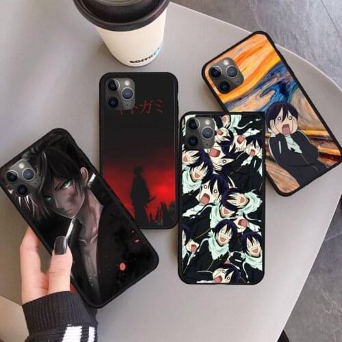 Japanese Yato Noragami Anime Art Phone Case for iPhone 11 12 pro XS MAX 8 7 6 6S Plus X 5S SE 2020 XR mini