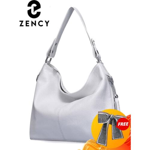 ZENCY Women's White Clutches