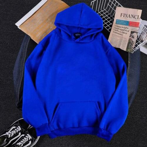 Women Hoodies 2019 Brand Female Long Sleeve Solid Color Hooded Sweatshirt Hoodie Sweat Coat Casual Sportswear