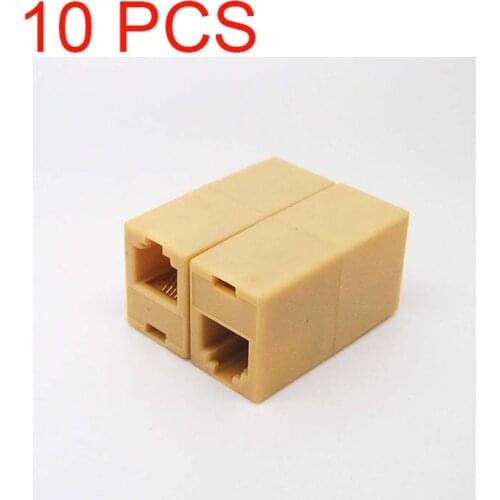 10pcs RJ-11 Phone Line Cable Coupler connector socket adapter ad01