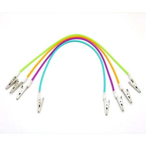 50Pcs Dental High-Temperature Sterilizable Scarf Clip 40cm Length Paper Saliva Towel Scarf Clip