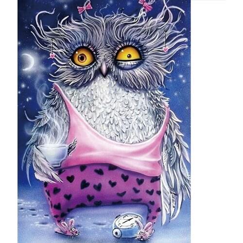 5D diamond painting animal entrance two blue peacock embroidery mosaic cross stitch home decoration DIY handmade gift