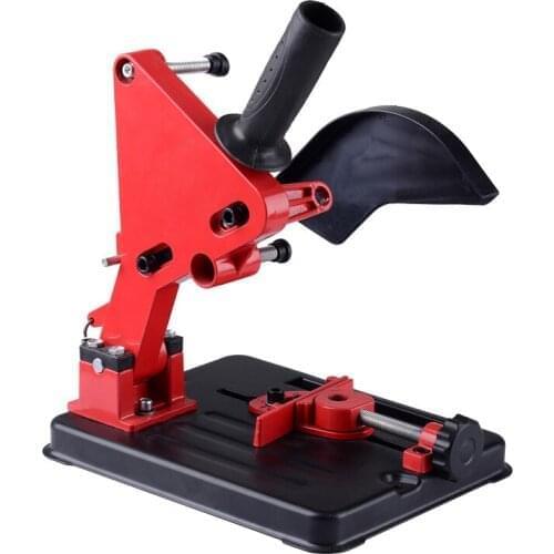 Free Shipping Angle Grinder Stand Angle Grinder Bracket Holder Support for 100-125 DIY Cutting Stand Power Tools Accessorie
