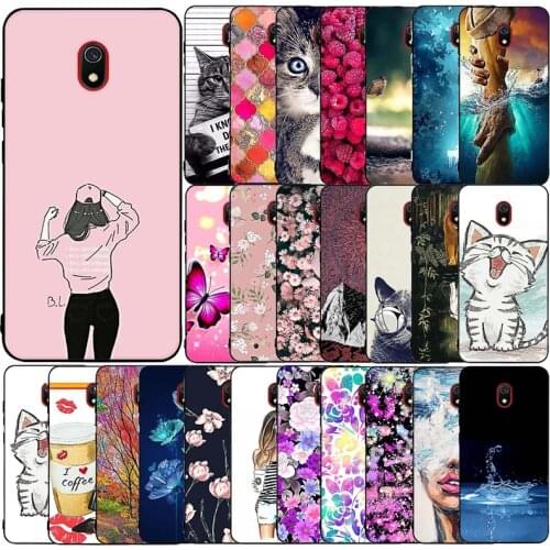 Phone Cases For Xiaomi Redmi 8A Case Cute Silicone Soft TPU Back Cover For Xiomi Redmi 8A Redmi8A Case Hongmi 8A Coque Fundas