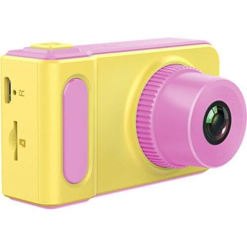 Children Digital Camera Portable 2.0 HD Mini Camera Children Gift Support TF Card built-in microphone, support audio recording