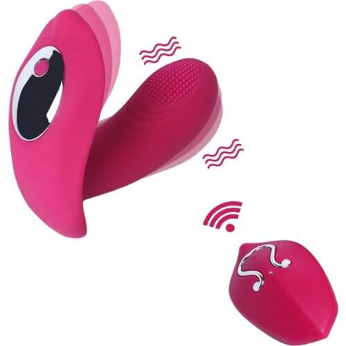 10 Speed Wireless Remote Wearable Dildo Vibrator Strap on Panties Adult Sex Toys for Women G Spot Clitoris Stimulator Vibrators