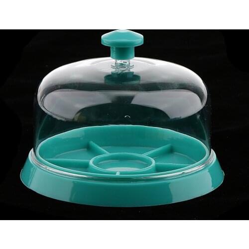 Watch Parts Movement Dust Cover Tray Acrylic 6 Grid Trinkets Holder Watch Movement Repair Tool Jewelry tools Spare Protector
