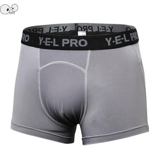 New Quick Dry Gym Leggings Men Crossfit Shorts Underwear Running Compression Football Sports Tights Boxer Jogging Fitness Shorts