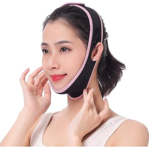 Sleeping Face-lift Mask Shaping Belt V Shape Thin Face Mask Slimming Facial Beauty Reducing Double Chin Belts Thin Face Bandage