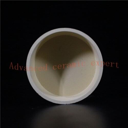 Boron Nitride Machinable Ceramic crucible/BN Refractory Ceramic crucible D28*30mm/Insulating Ceramic crucible