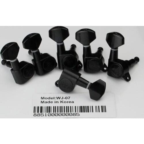 NEW Wilkinson WJ-07 Guitar Tuners Machine heads for ST or TL Black