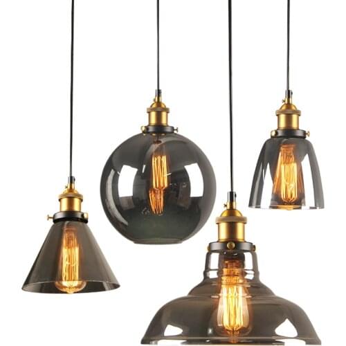 Modern Suspension Chandelier Nordic Style E27 Glass Lamp Shade Pendant Lamp Decoration Living Room Kitchen Bedside Home Lighting