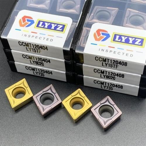 Carbide CCMT120404 CCMT120408 VP15TF UE6020 metal turning tools CNC turning tool turning insert CCMT 120408 cutting tool