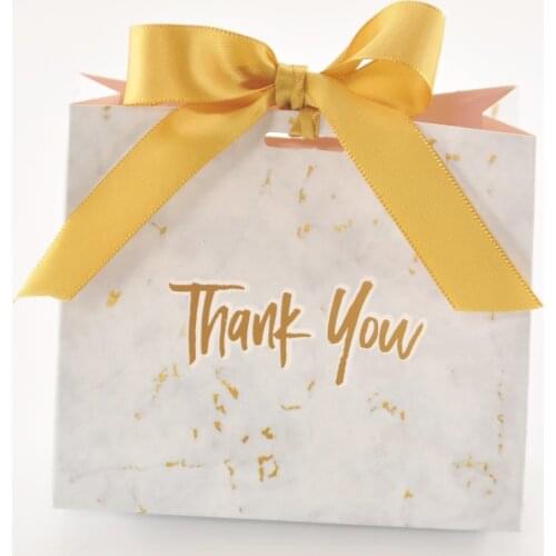 Lash packaging Wholesale Mini Marble Gift Bag for Party Chocolate Paper Package/Wedding Favours candy Box eyelash storage case