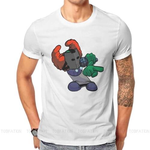 Tricky Friday Night Funkin Music Rhythm Game T Shirt Vintage Grunge Plus size O-Neck TShirt Top sell Harajuku Mens Clothes