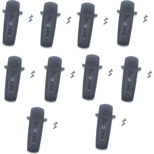Lot 10PCS Original KG9D Belt Clip Waist Clip for Wouxun KG-UV9D KG-UV9DPLUS KGUV9DPLUS KGUV9D KG9DPLUS Radio Walkie Talkie