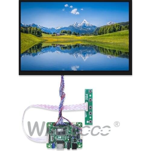 Wisecoco 10.1 Inch 1920×1200 TFT LCD Monitor Screen + Driver Board LVDS 45Pin for Raspberry Pi 3 / 2 Model B / PC Windows 7