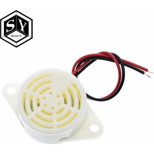 1PCS Great IT 95DB Alarm High-decibel 3-24V 12V Electronic Buzzer Beep Alarm Continuous Beep for Arduino SFM-27 HYT-3015
