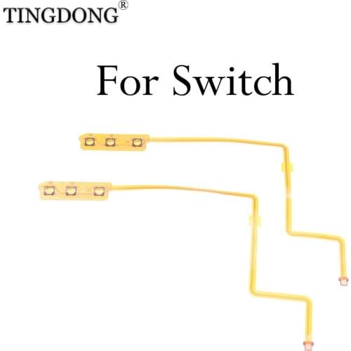 10pc Power Switch On Off Volume Button Ribbon Flex Cable For Nintendo Switch Console