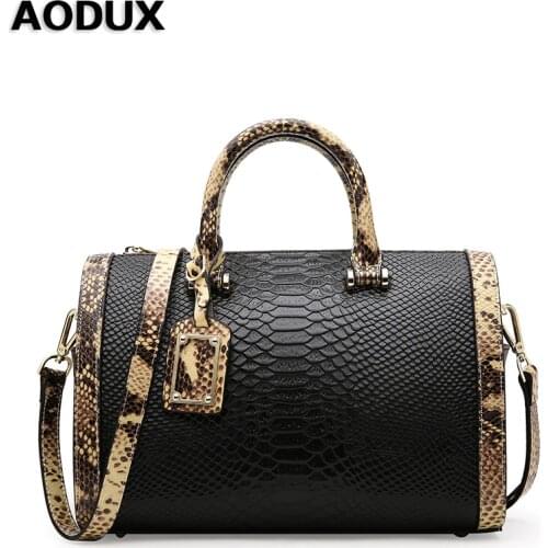 Коричневые женские сумки AODUX China At AliExpress