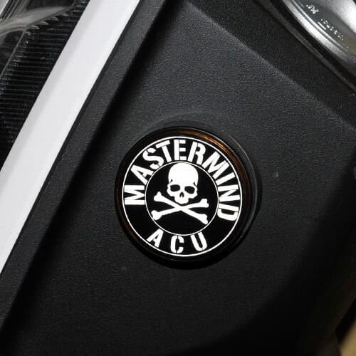Auto Exterior Decorate Accessory Car Window Tail Sticker Motorcycle Head Decals for RS RSZ SYM TINI MMJ