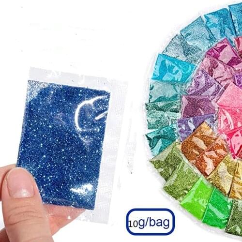 10g Wholesale Price Glitter Powder Safe for Skin! Perfect for Makeup, Body Tattoos, Face, Hair, Lips, Soap, Lotion, Nail Art