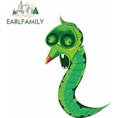 EARLFAMILY 13cm x 8.4cm for Ector Snake Motorcycle Car Bumper Window Stickers DIY Waterproof Anime Vinyl Scratch-proof Decal