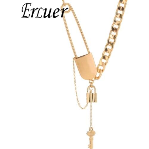 ERLUER Punk Necklaces