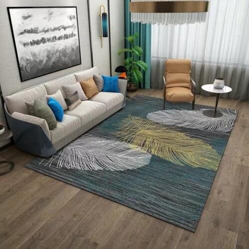 Carpet Mat Living Room Tea Table Blanket Modern Light Luxury Bedroom Bedside Blanket Large Area Household Style Multiple Choices