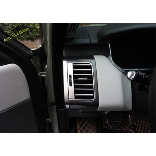 Door Side & Central Air Conditioning AC Outlet Vent Cover Trim 22 Pcs For RANGE ROVER Sport 2014 2015 2016 2017 Auto Accessories