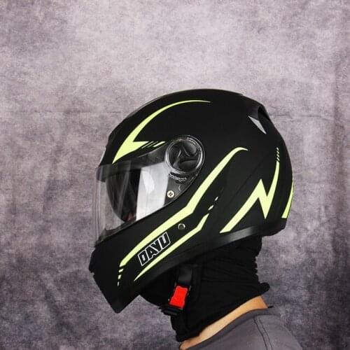 Full Face Motorcycle Helmet Dual Lens Double Visors Off Road Motocross Helmets Dirt Bike Casco Motorbike Helmet For Adults