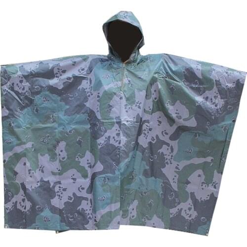 Man Military Impermeable Camo Raincoat Waterproof Raincoat Women Awning From The Rain Motorcycle Rain Poncho