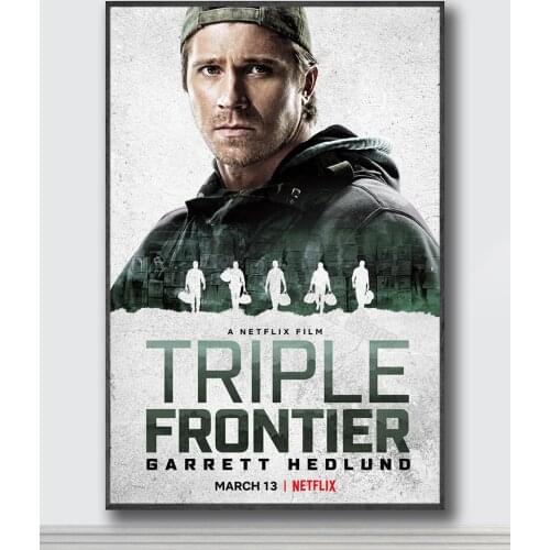 NJ007 Triple Frontier Movie 2 Silk Posters and Prints wall art Art Poster Home Decor