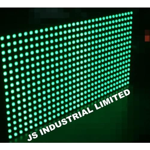 P10 Outdoor SMD Single Green Color Led Panel Display Module