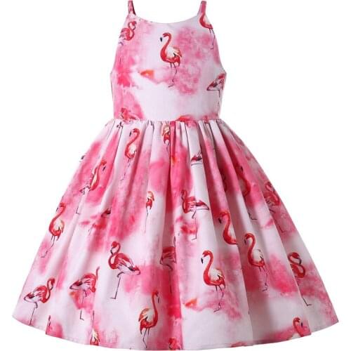Pettigirl Cute Pink Girl Summer Dresses For Girl Birthday Party Dresses Wholesale Boutique Kids Clothes
