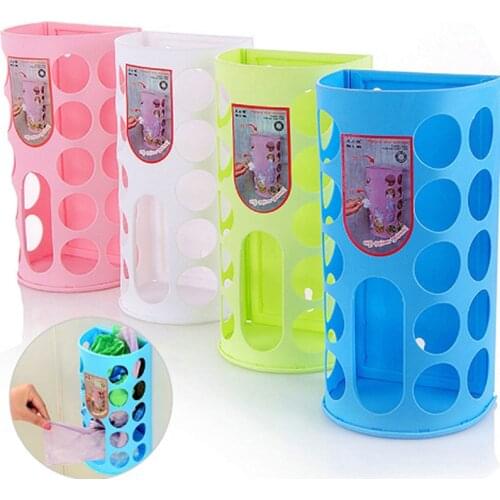 Household Shopping Plastic Shipping Bag Household Storage Basket Splicing Storage Bucket Dispenser Home Accessories