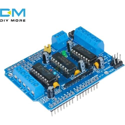 L293D L293 H-Bridge Motor Shield Stepper Driver Board Control Module Motor Drive Expansion Board For Arduino Mega2560