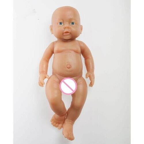 16 'inch 2000g full silicone rebirth baby doll floppy boy newborn premature lively doll baby toy children toy