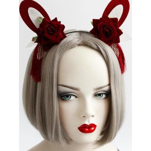 New arrival womens party girls new year hairbands party Gothic girl headband headwear hair accessories