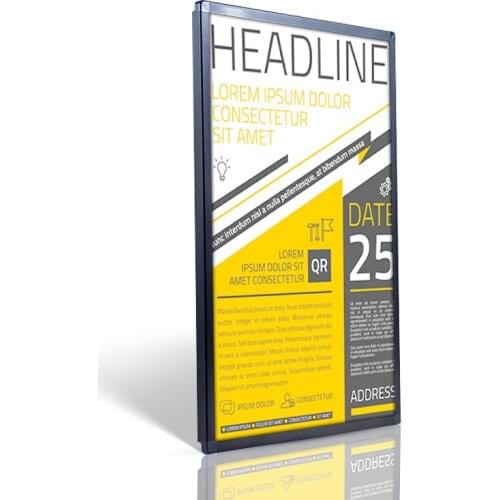 Framles lightbox led menu kfc led photo frame display