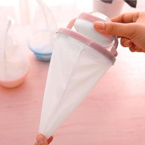 Stick Bag Hair Ball Cleaning Clothes Washing Ball Filter Washing Machine Suction Hair RemoverProtection Removal Tool