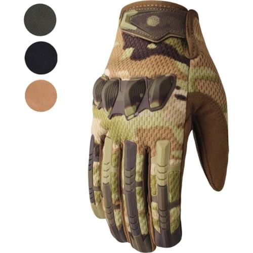Touch Screen Full Finger Tactical Gloves Military Army Shooting Hiking Hunting Climbing Cycling Gym Riding Airsoft Gloves